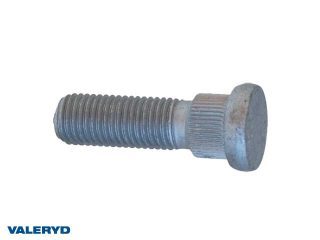 Hjulbult M12x1,5 -Splines Ø14,5mmx10mm -Gänglängd 32mm -Tot.längd 47mm Hjulbult M12x1,5 -Splines Ø14,5mmx10mm -Gänglängd 32mm -Tot.längd 47mm