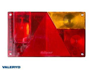 Baklampa Aspöck Multipoint Hö 240x140x52 reflex, skyltbelysning. Bajonettansl. 4(5)pol. Baklampa Aspöck Multipoint Hö 240x140x52 reflex, skyltbelysning. Bajonettansl. 4(5)pol.