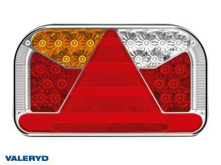 LED Baklampa Vä 240x140x55 12/24V reflex, skylt-, dim- och backljus. 90cm kabel LED Baklampa Vä 240x140x55 12/24V reflex, skylt-, dim- och backljus. 90cm kabel