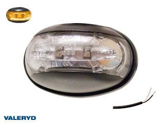 LED Sidomarkeringslykta Valeryd 60x32x35 gul 12-30V inkl. 450 mm kabel LED Sidomarkeringslykta Valeryd 60x32x35 gul 12-30V inkl. 450 mm kabel
