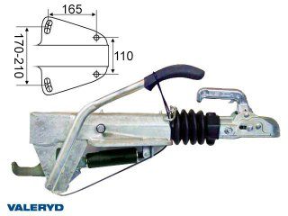 Påskjutsbroms BPW ZAF 2,0-2 / 2,0-3; AE 2,0-2 / 2,0-3; 1250-2000kg