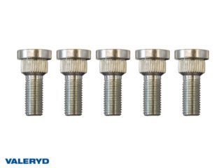Hjulbult M12x1,5 till Hahn/BPW -Splines Ø17x8mm -Gänglängd 26mm - total längd 41,5mm (5-pack)