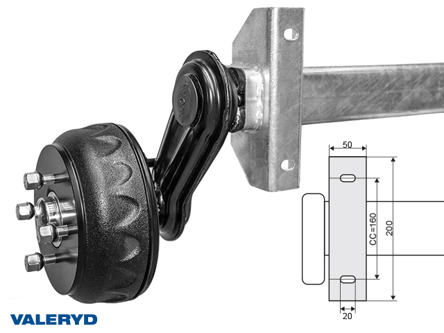 Axel Knott 1050 Kg 1100/1550  4x100