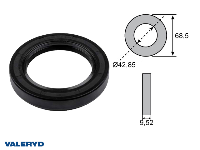 Navtätning 42,85x63,50x9,52 passar till Knott/Avonride