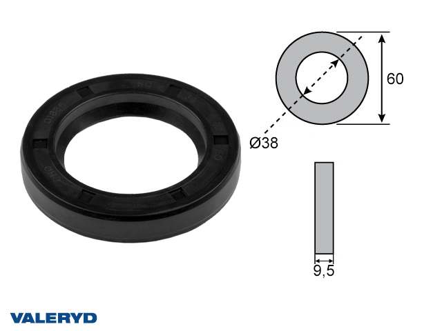 Navtätning 38x60x10
