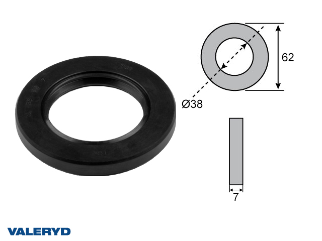 Navtätning 38x62x7