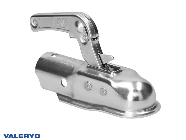 Kulkoppling 750 kg  Ø45/46mm rör, korsad hålbild CC= 40mm