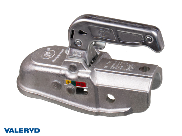 Kulkoppling 3500kg, Ø65,5mm rör, Korsad hålbild