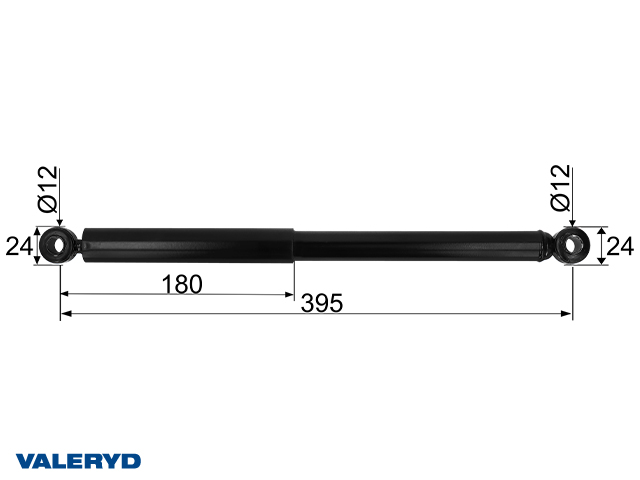 Påskjutsdämpare passar till Westfalia WAE 2000, cc=395