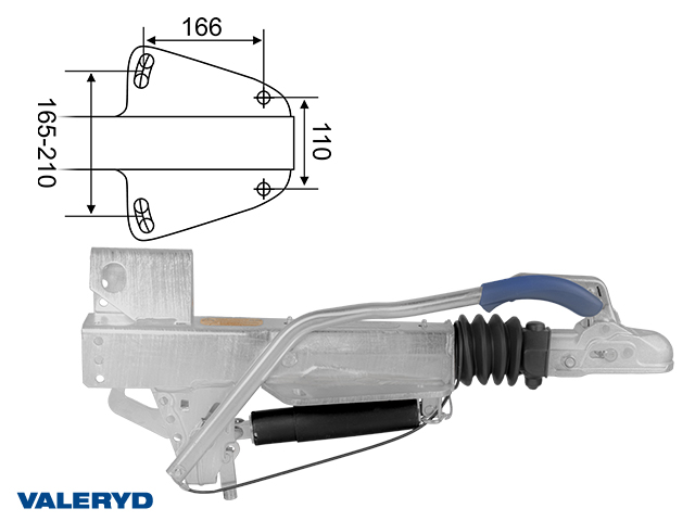 Påskjutsbroms BPW, V, ZAF 3,0-3, 1800–3000 kg