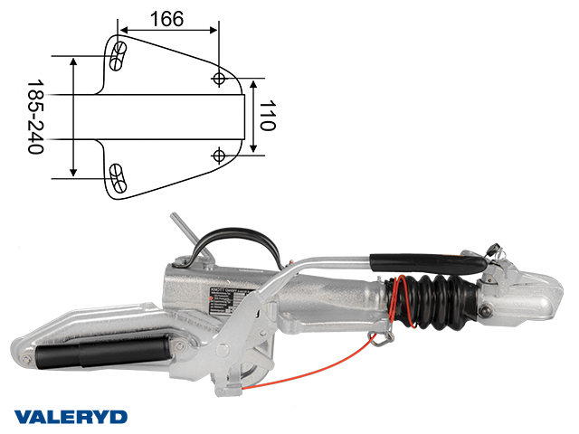 Påskjutsbroms Knott/Avonride, V. KFG27 1400-2700 kg