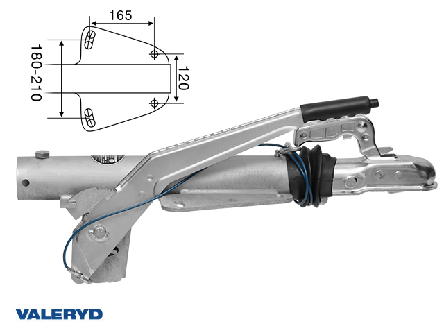 Påskjutsbroms Peitz PAV/SR 2,0 1300- 2000kg