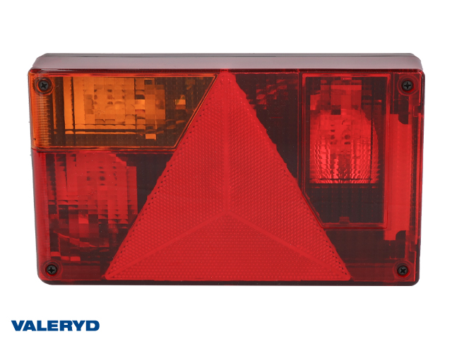 Baklampa Jokon Vänster 238x138x52mm Bajonettanslutning 5-pol