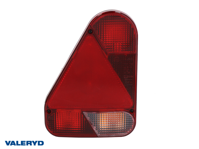 Baklampa Ajba Ear Vä 160x220x54mm Triangelreflex, Bajonettanslutning 5-pol