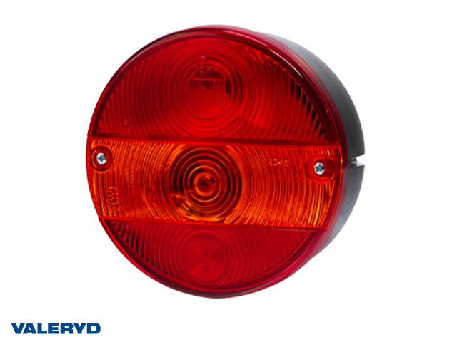 Baklampa Valeryd Hö Ø140x76mm med skyltbelysning