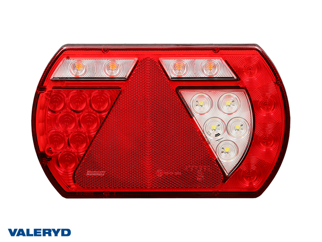 LED Baklampa, Vänster 236x140x24,3, 5-pol