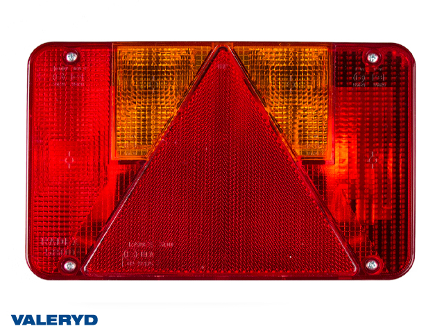 Baklampa Radex 5800 Vä 220x140x60mm Skyltbelysning och dimljus. Bajonettanslutning