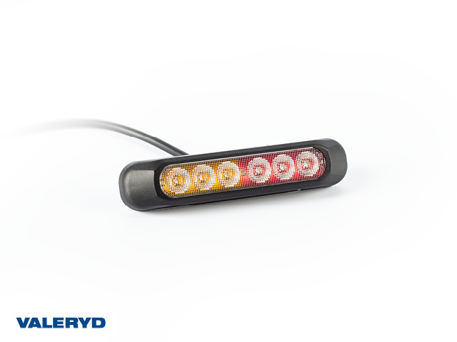 Universal LED Baklampa Valeryd 3-funktionell Stopp/Position/Blinkers,12/24V, 1m kabel