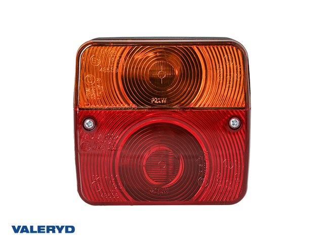 Baklampa Radex 105x98x50 mm 4-funktion, Kabelgenomföring