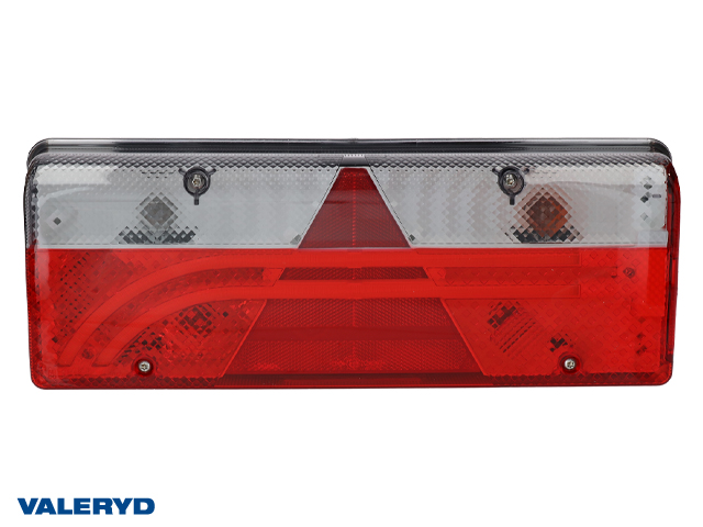 Baklampa Aspöck Europoint III Hö 400x153x88mm reflex, dimljus, 7 pol. ASS2.1