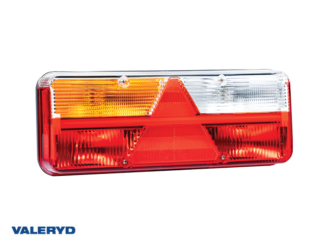 Baklampa Valeryd Kingpoint Vä 400x153x88mm 12-36V 6-funktionella, AMP kontakt