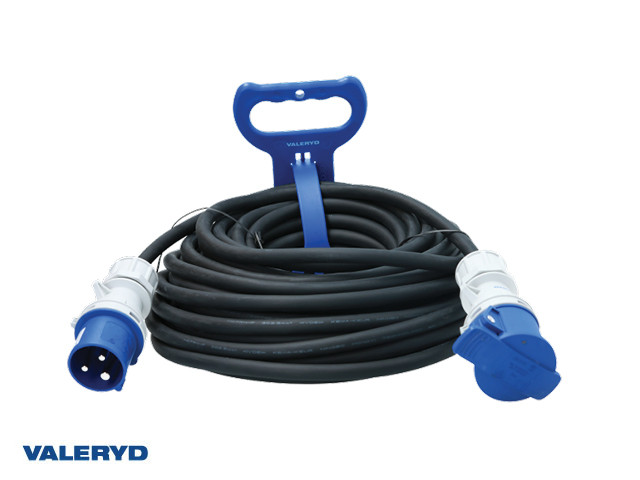 Förlängningskabel 1-fas 20 m 250V/16A