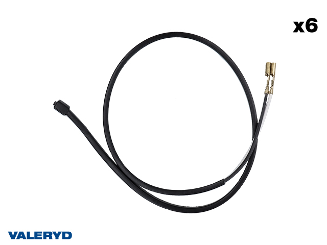 Smartkabel 50cm med kabelskor 6-pack