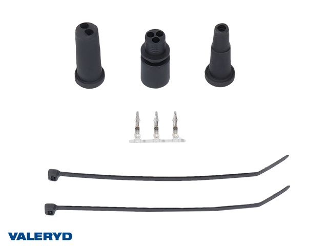 Bajonettkontakt Aspöck till ASS3, 3 pol. utvändig låsning