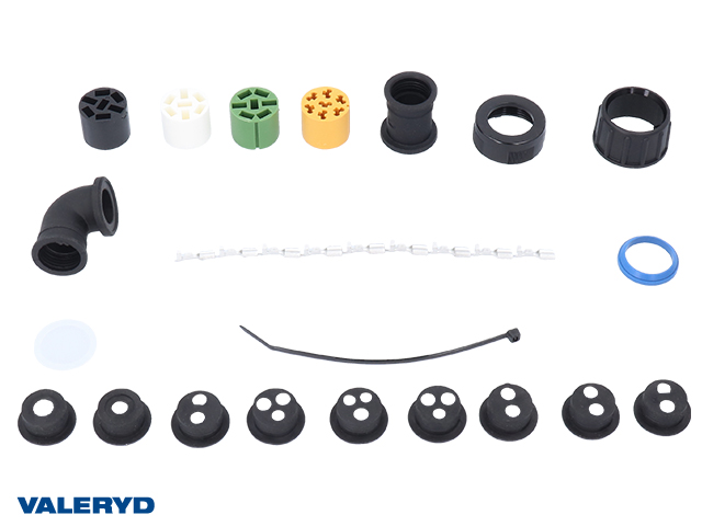 Bajonettkontakt Aspöck till ASS1/ASS2 7 pol. invändig låsning