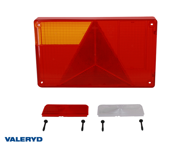 Reservglas Jokon Baklampa Vä 238x138x52mm Triangelreflex (till 3010041)