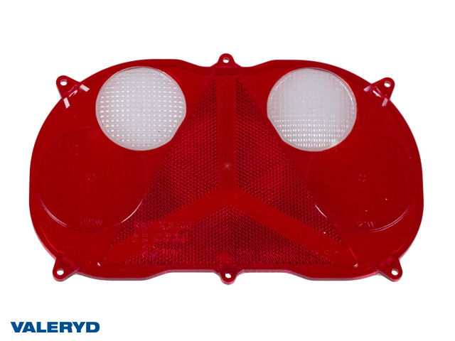 Reservglas Radex Hö/Vä 235x140x5mm Triangelreflex (till 3018010, 3018011)