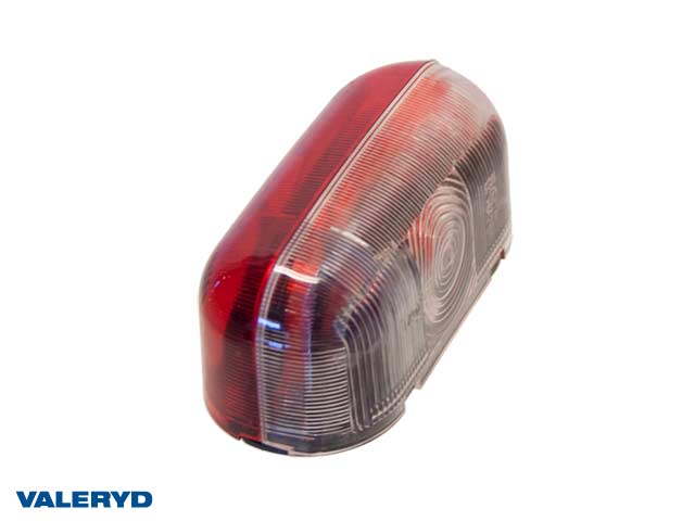 Breddmarkeringslykta Jokon Sida Röd/Vit 90x40x40mm SSLV