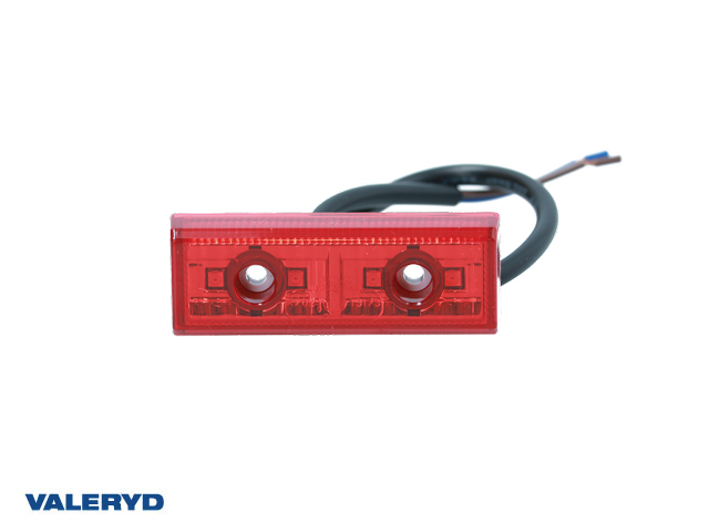 LED Positionsljus/Breddmarkeringslykta Röd Jokon 70x25x12mm