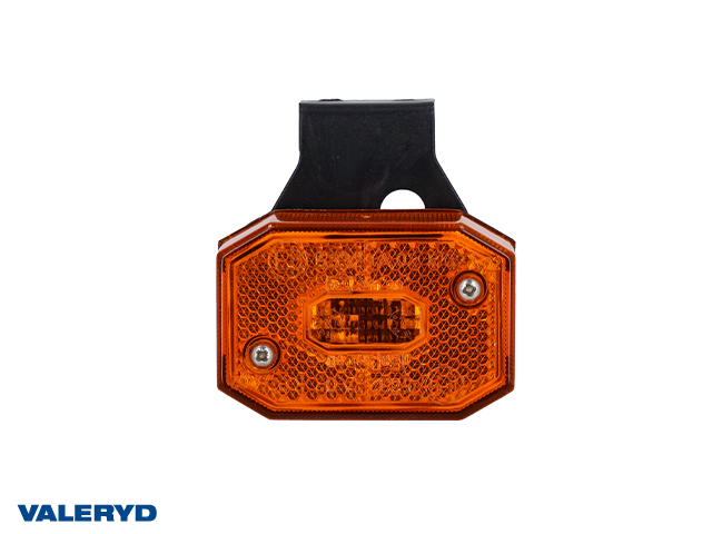 Sidomarkeringsljus Aspöck Flexipoint  65x44x23mm Gul, reflex