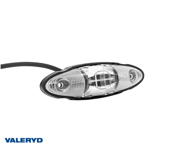 LED Breddmarkeringslykta Valeryd 122x41x36mm röd/vit 500mm kabel