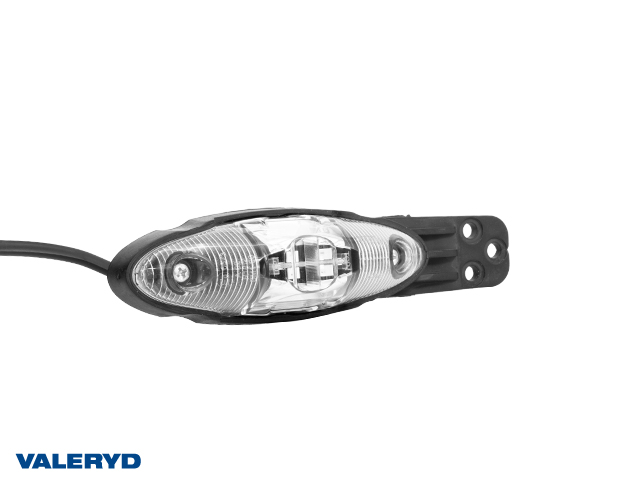 LED Breddmarkeringslykta Valeryd 162x41x36mm röd/vit 500mm kabel