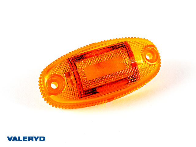 LED Sidomarkeringsljus Valeryd 73×35,6×18,6mm Gul 12–36V, inkl. 150mm Kabel