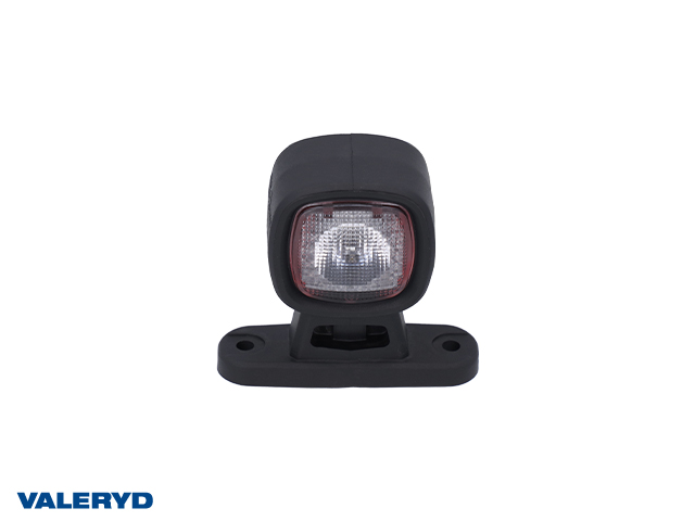 LED Breddmarkeringslykta Valeryd Vä/Hö 68x70x31mm 12-30V Vit/röd, 0,5m kabel
