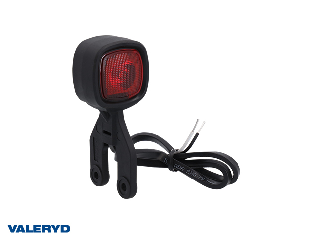 LED Breddmarkeringslykta Valeryd Vä/Hö 102x44x47,5mm 12-36V Vit/röd, 0,5m kabel