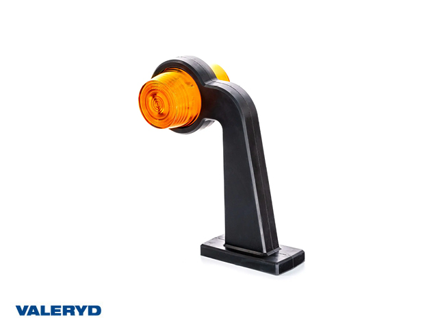 LED Breddmarkeringslykta Valeryd 195x167,5x91,6 gul/gul, 12-36V inkl. 0,3m kabel