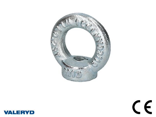 Lyftöglemutter, DIN582, WLL 230Kg, M10